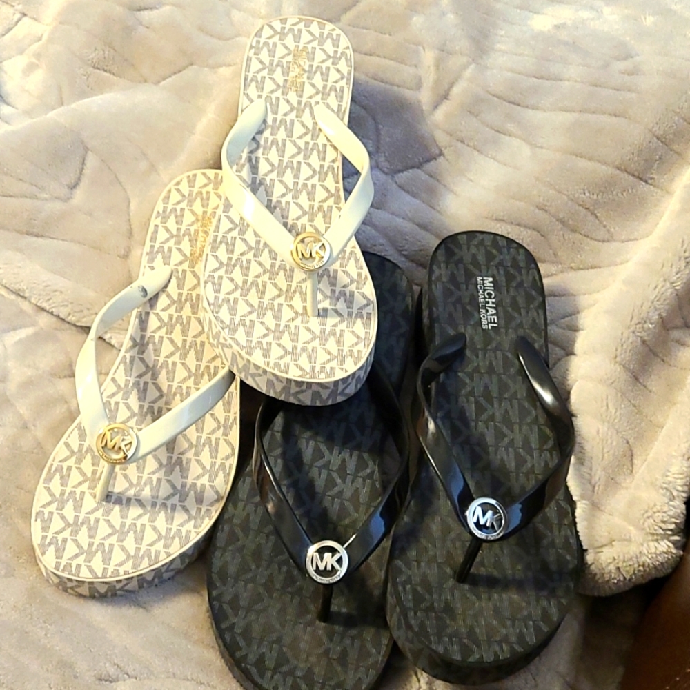 Michael Kors flip flops